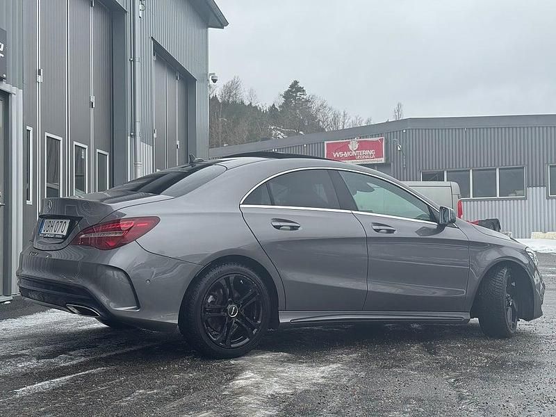 Begagnad Mercedes CLA200 AMG 156 HK (114 kW) 2018 Mörkgrå