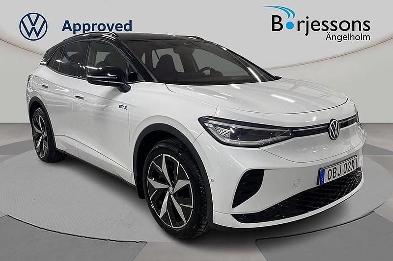 Vit Begagnad 2023 VW ID.4 GTX SUV | 499 000 kr (Dyr) - Bild 1/4