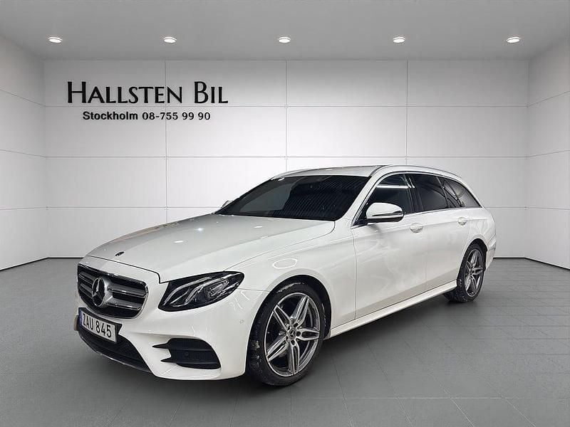Begagnad Mercedes E200 AMG 150 HK (110 kW) 2018 Vit Kombi