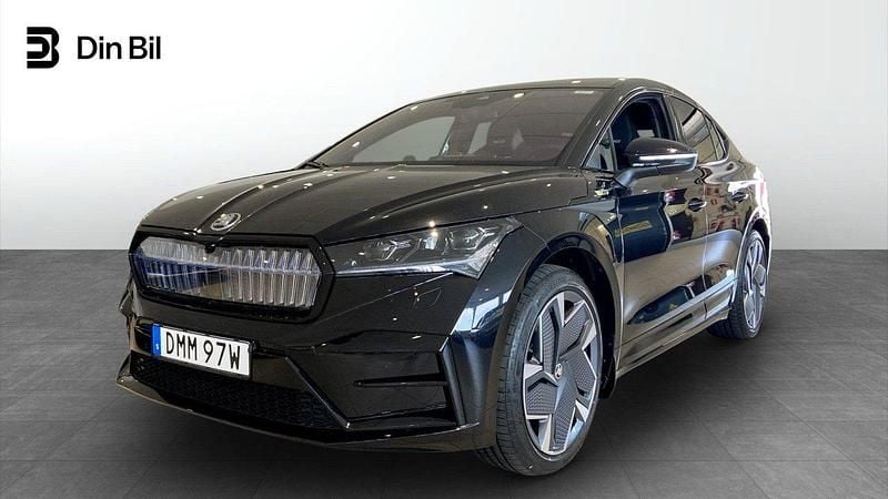 Svart Begagnad 2024 Skoda Enyaq iV RS SUV | 569 900 kr - Bild 1/4