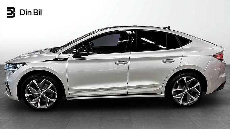 Begagnad Skoda Enyaq iV RS 250 kW (340 HK) 2024 Brilliant silver metallic SUV