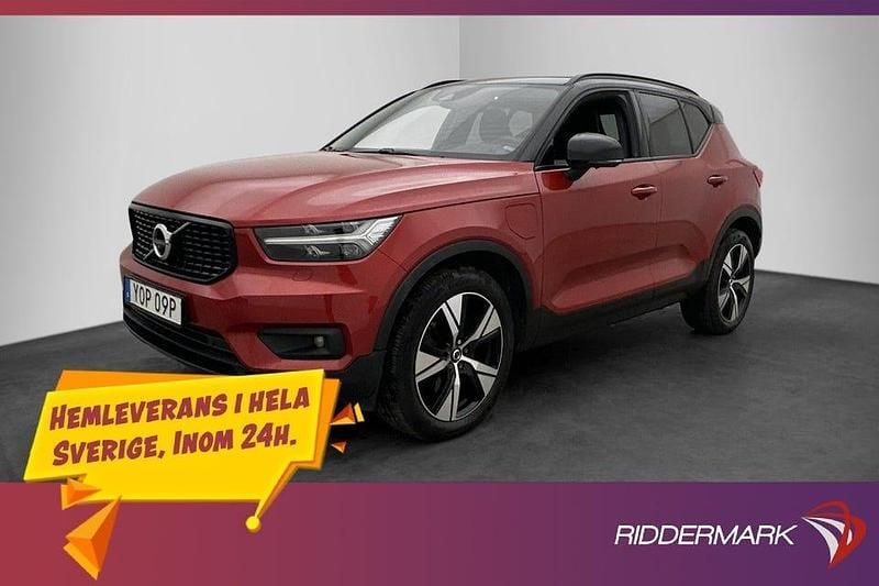 Begagnad Volvo XC40 R-Design 262 HK (192 kW) 2022 Röd SUV