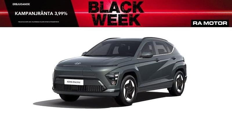 Cypress green pearl Ny 2025 Hyundai Kona Essential SUV | 464 900 kr (Dyr) - Bild 1/4
