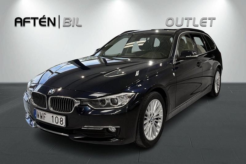 Blå Begagnad 2012 BMW 318 Luxury Line Kombi | 149 800 kr (Lite dyr) - Bild 1/3