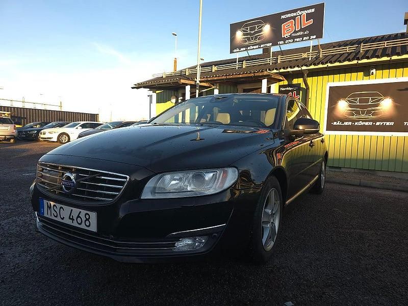 Begagnad Volvo S80 Summum 181 HK (133 kW) 2015 Svart Sedan