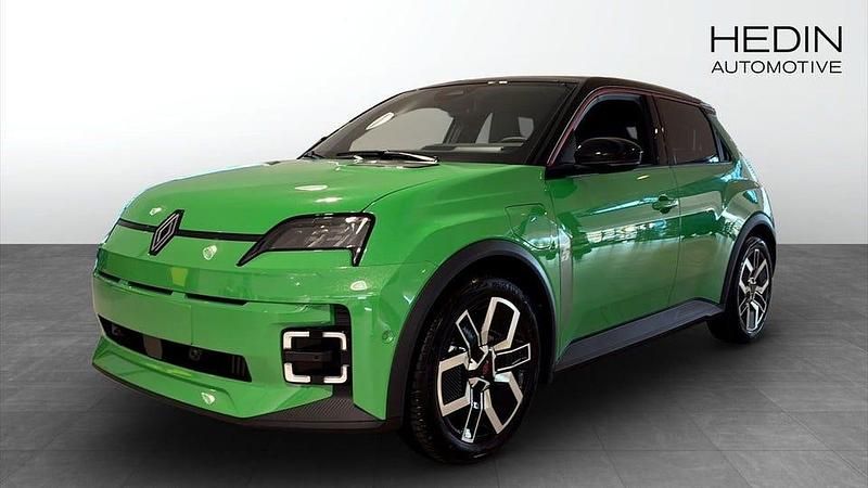 Grön Ny 2025 Renault 5 E-Tech Techno Halvkombi | 421 700 kr (Marknadspris) - Bild 1/4