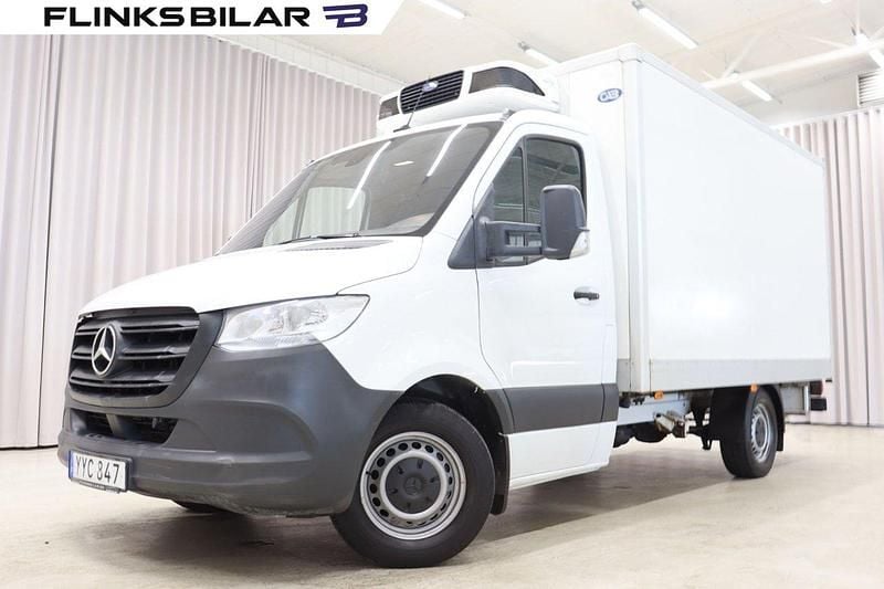 Vit Begagnad 2021 Mercedes Sprinter Van | 279 900 kr (Superpris) - Bild 1/4