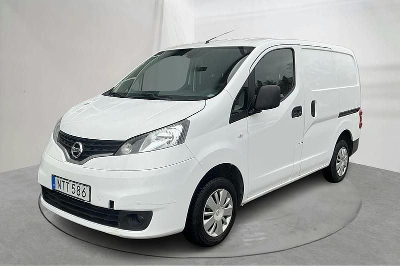Vit Begagnad 2019 Nissan NV200 Van | 83 000 kr (Marknadspris) - Bild 1/4