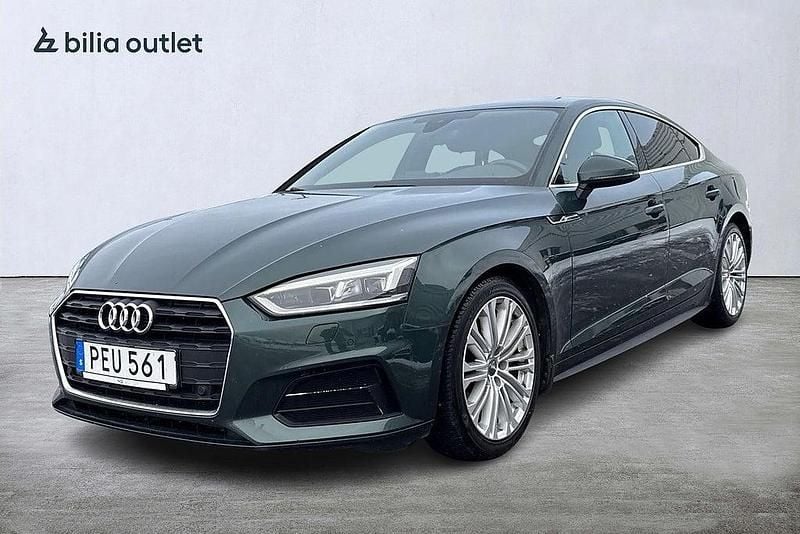 Grön Begagnad 2017 Audi A5 Sportback Halvkombi | 229 900 kr (Lite dyr) - Bild 1/4