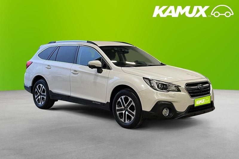 Vit Begagnad 2018 Subaru Outback Active Sedan | 238 700 kr (Marknadspris) - Bild 1/3