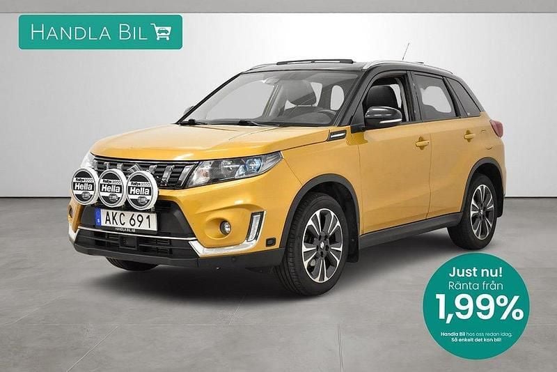 Gul Begagnad 2018 Suzuki Vitara GLX SUV | 189 900 kr (Lite dyr) - Bild 1/3