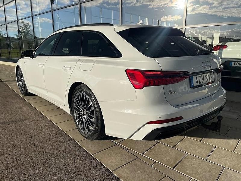 Begagnad Audi A6 Comfort 367 HK (269 kW) 2022 Vit Kombi