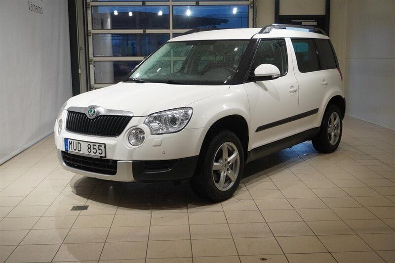 Begagnad Skoda Yeti Experience 105 HK (77 kW) 2012 Vit SUV