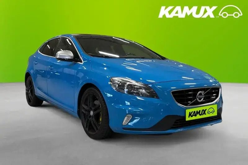 Blå Begagnad 2013 Volvo V40 R-Design Kombi | 129 700 kr (Marknadspris) - Bild 1/4