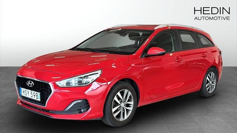 Röd (red) Begagnad 2019 Hyundai i30 Kombi | 89 000 kr (Superpris) - Bild 1/4