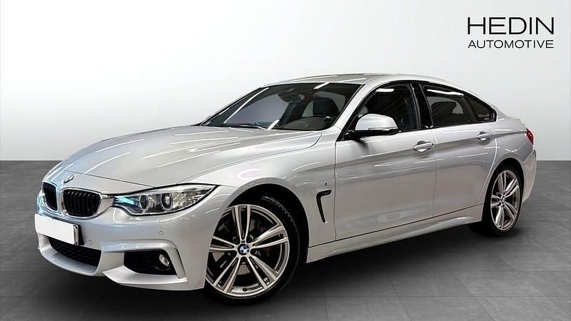 Begagnad BMW 435 Gran Coupé Shadowline 306 HK (225 kW) 2014 Silver Sportkupé