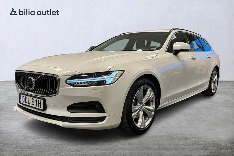Vit Begagnad 2023 Volvo V90 Core Kombi | 349 900 kr (Superpris) - Bild 1/3