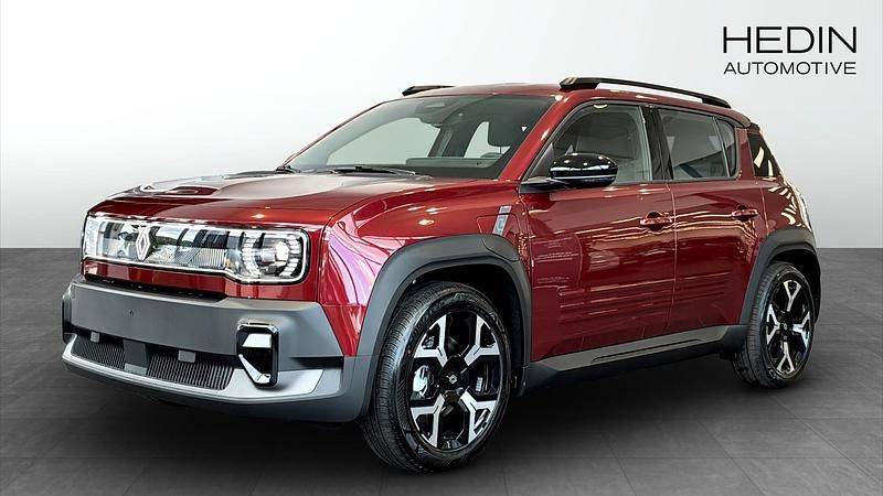 Röd met Ny 2025 Renault R4 Techno Halvkombi | 434 900 kr - Bild 1/4