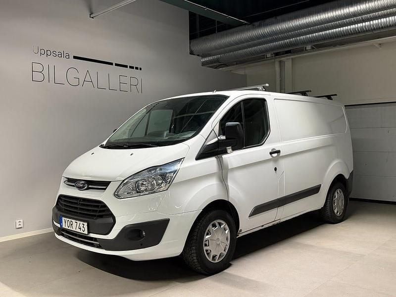 Vit Begagnad 2017 Ford Transit Custom Van | 94 900 kr (Bra pris) - Bild 1/4