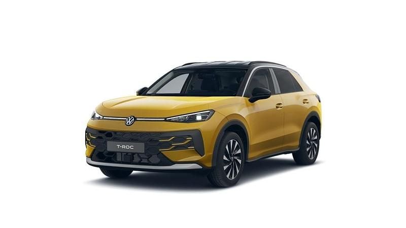 Ny VW T-Roc 150 HK (110 kW) 2026 Gul SUV