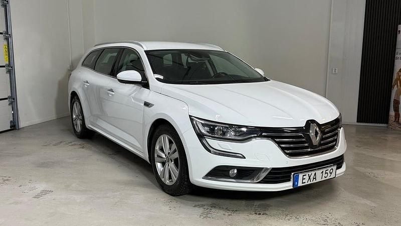 Vit Begagnad 2018 Renault Talisman GrandTour Kombi | 109 400 kr (Marknadspris) - Bild 1/4