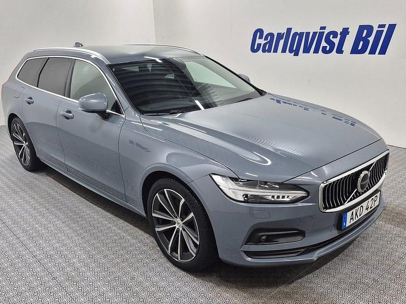 Begagnad Volvo V90 197 HK (144 kW) 2021 Thunder grey metallic Kombi