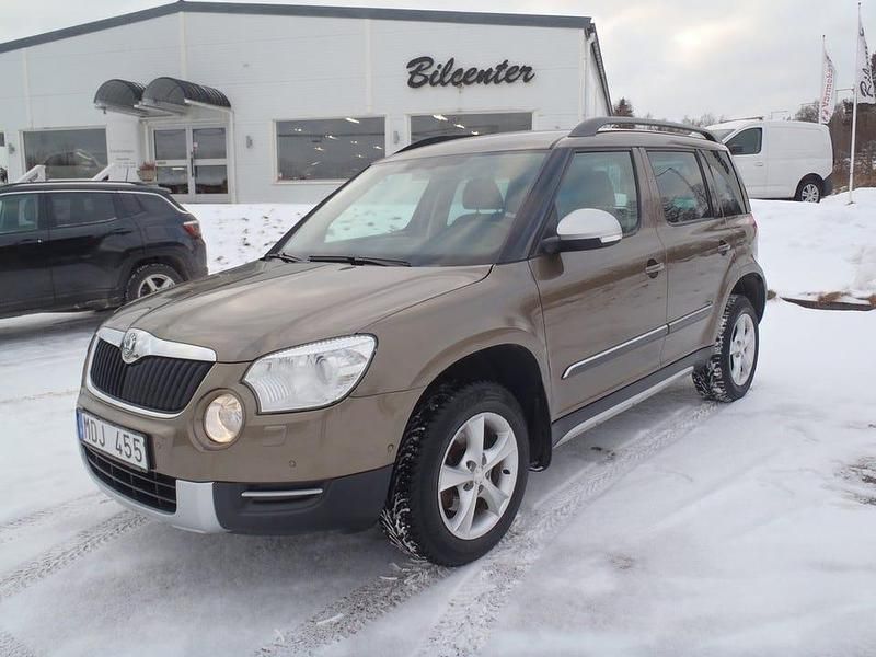 Begagnad Skoda Yeti Experience 160 HK (117 kW) 2011 Brun SUV