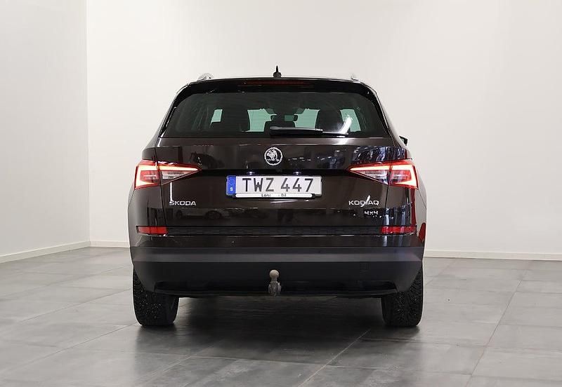 Begagnad Skoda Kodiaq Business Line 180 HK (132 kW) 2018 Brun SUV