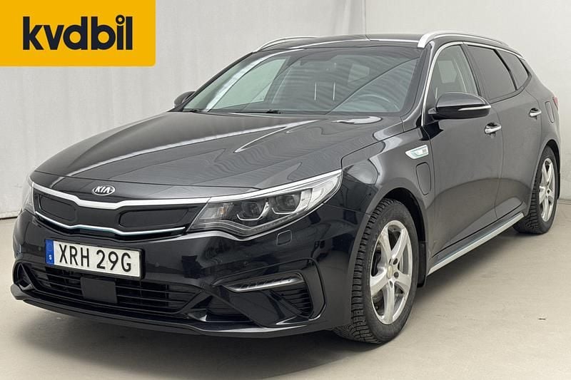 Begagnad Kia Optima Advance 205 HK (150 kW) 2019 Svart Kombi