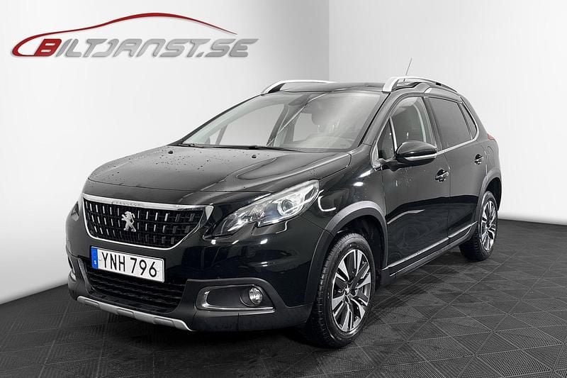 Svart Begagnad 2017 Peugeot 2008 Allure SUV | 124 900 kr (Marknadspris) - Bild 1/4