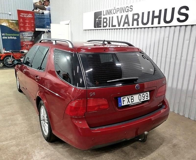 Begagnad Saab 9-5 185 HK (136 kW) 2007 Röd Kombi