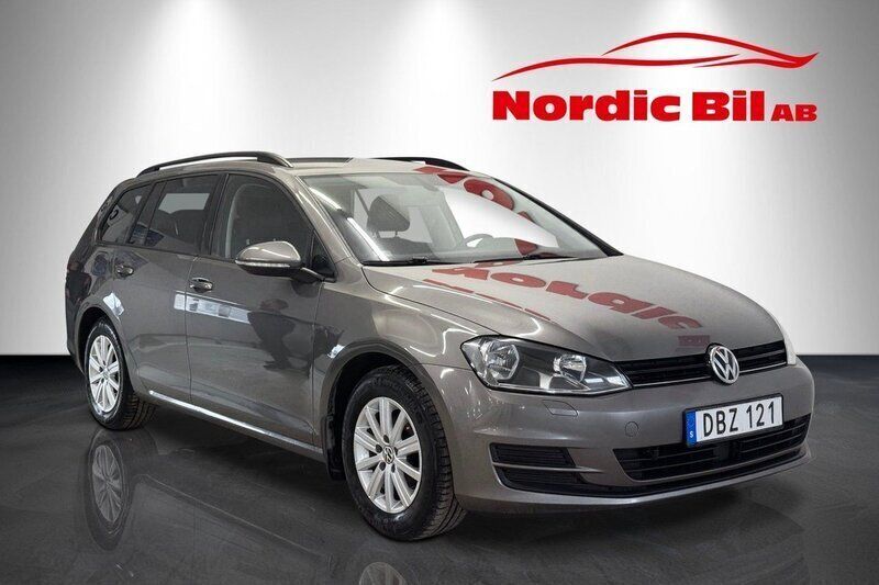 Grå Begagnad 2014 VW Golf VII Kombi | 69 900 kr (Lite dyr) - Bild 1/4