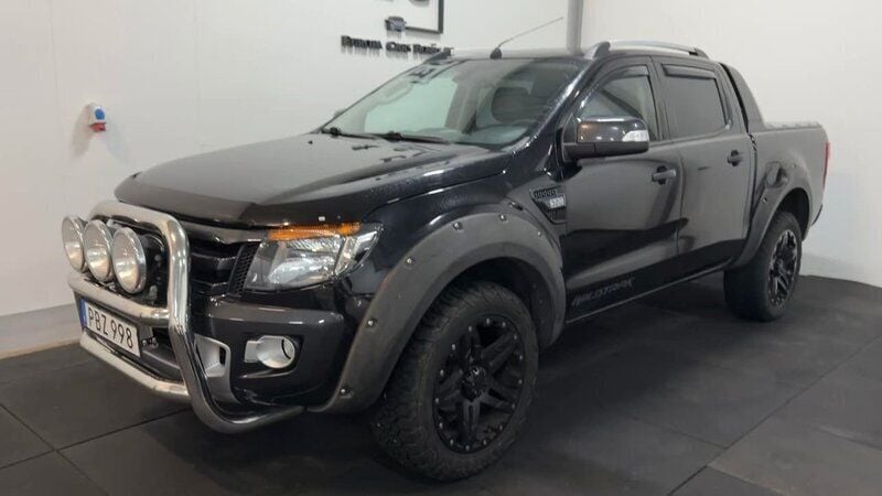 Svart Begagnad 2014 Ford Ranger Pickup | 149 900 kr (Bra pris) - Bild 1/4