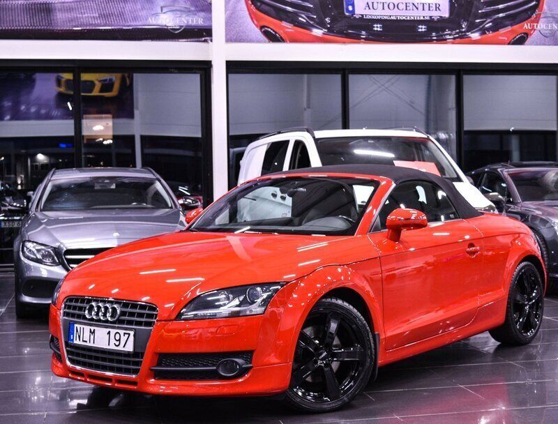 Röd Begagnad 2007 Audi TT Roadster Cab | 129 900 kr (Dyr) - Bild 1/4