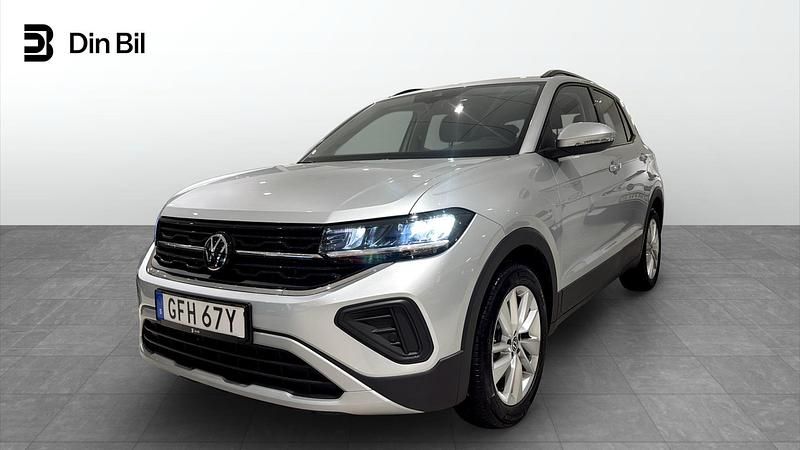 Silver Begagnad 2024 VW T-Cross Edition SUV | 264 900 kr (Marknadspris) - Bild 1/4