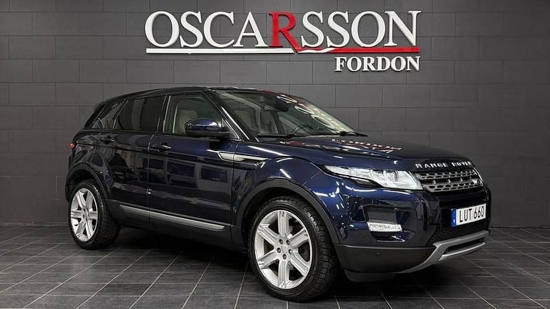 Begagnad Land Rover Range Rover evoque 193 HK (141 kW) 2015 Blå SUV