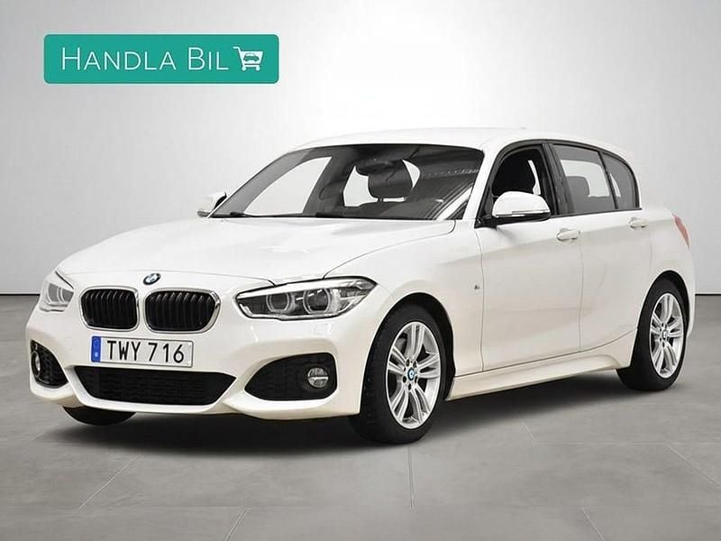 Begagnad BMW 118 M Sport 136 HK (100 kW) 2017 Vit Halvkombi