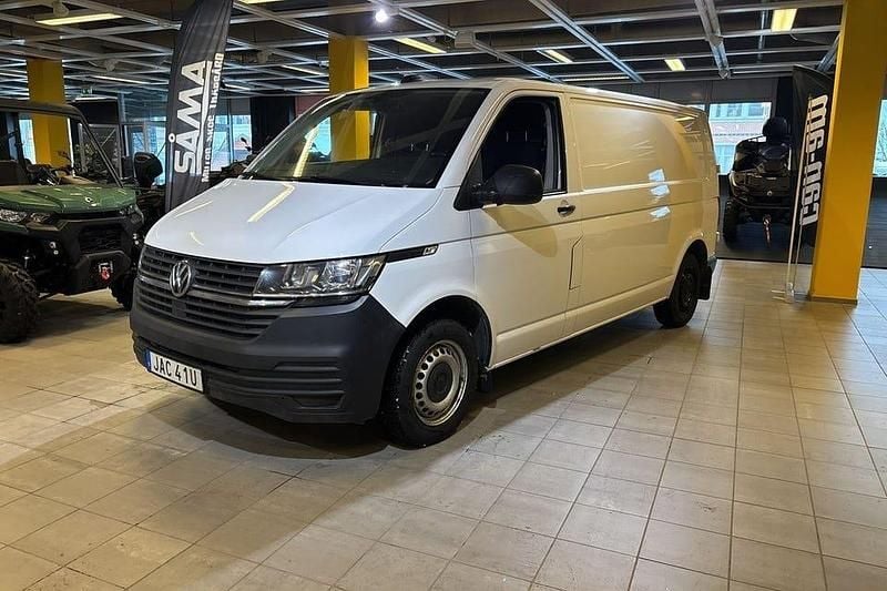 Vit Begagnad 2023 VW T6.1 Van | 149 900 kr (Marknadspris) - Bild 1/4