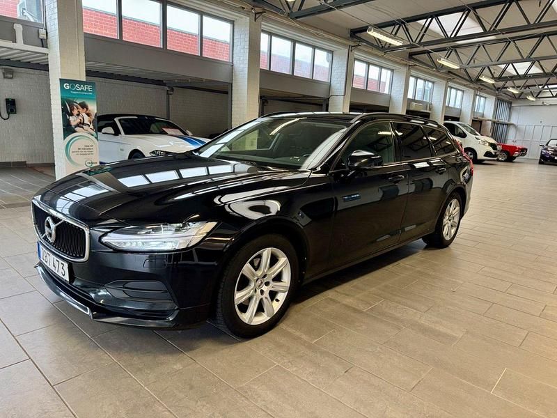 Svart Begagnad 2018 Volvo V90 Kombi | 209 000 kr (Marknadspris) - Bild 1/4