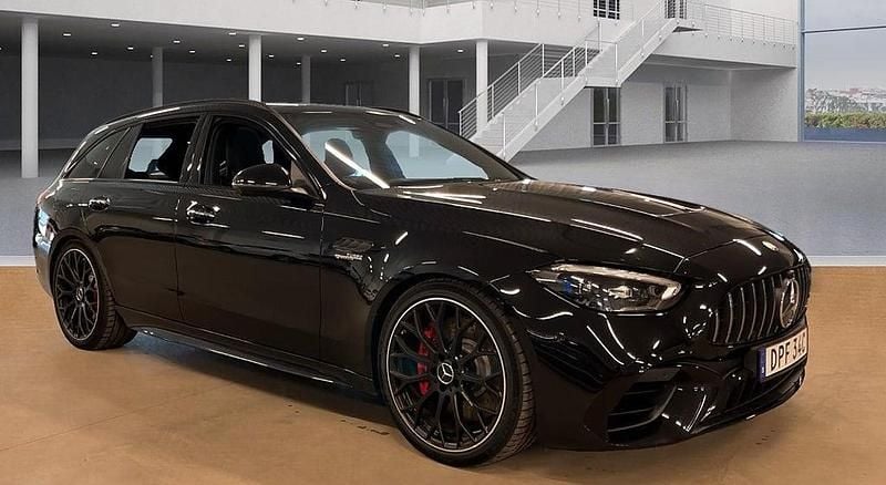 Svart Begagnad 2023 Mercedes C63S AMG Premium Plus Kombi | 869 000 kr (Dyr) - Bild 1/4