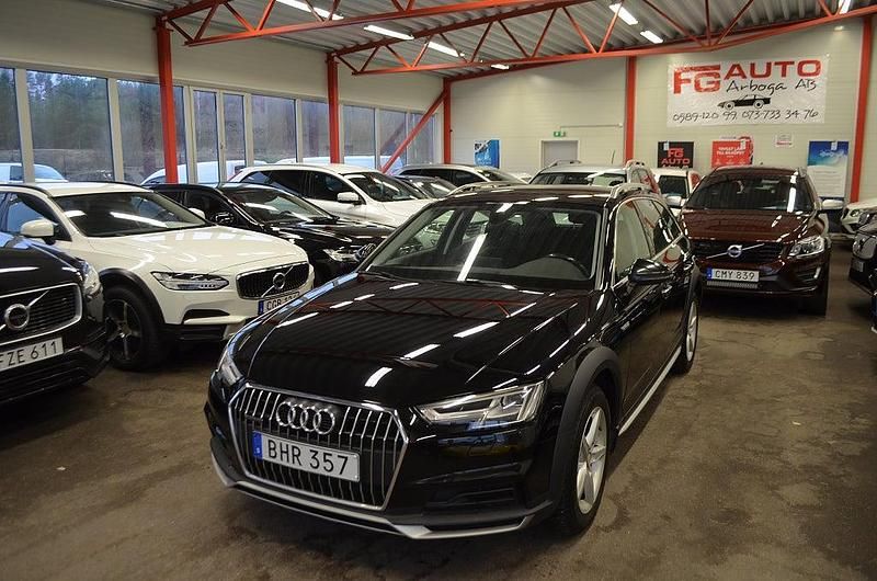 Svart Begagnad 2016 Audi A4 Allroad Kombi | 179 900 kr (Marknadspris) - Bild 1/4