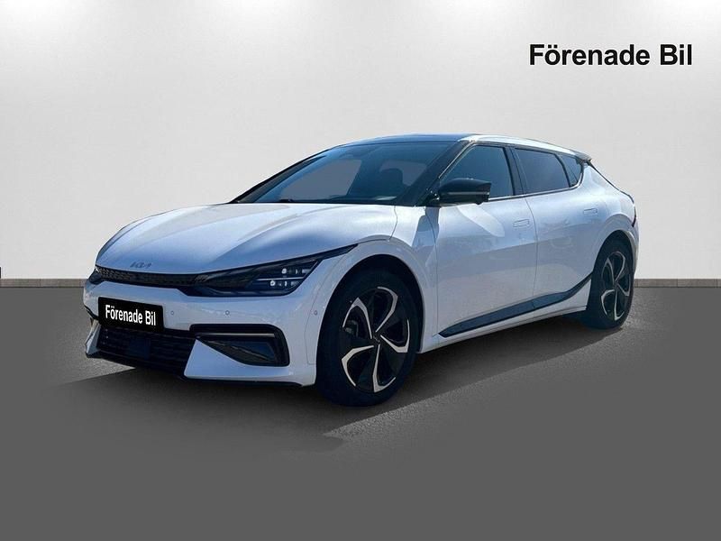 Vit Begagnad 2022 Kia EV6 2 SUV | 439 900 kr (Marknadspris) - Bild 1/4