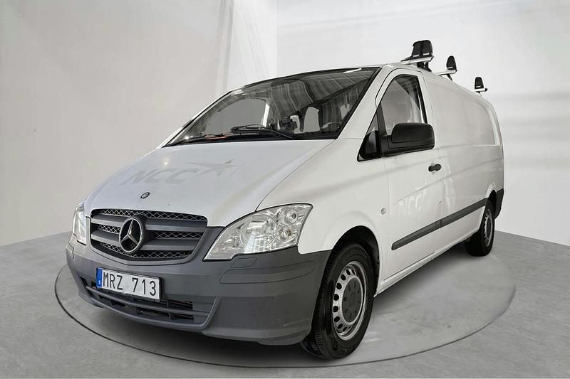 Vit Begagnad 2012 Mercedes Vito Minibuss | 59 000 kr (Marknadspris) - Bild 1/4