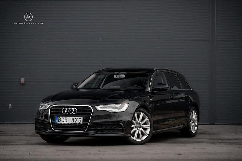 Svart Begagnad 2013 Audi A6 S-Line Kombi | 134 900 kr (Dyr) - Bild 1/4