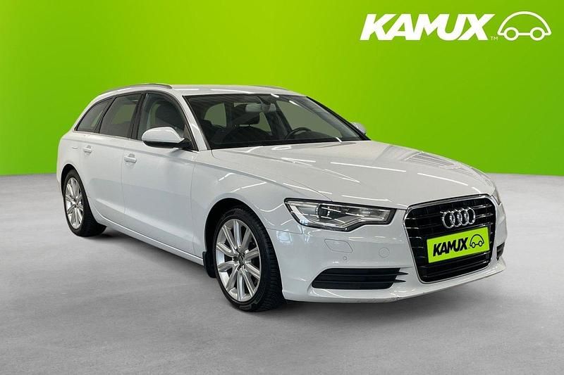 Vit Begagnad 2013 Audi A6 Kombi | 105 800 kr (Marknadspris) - Bild 1/4