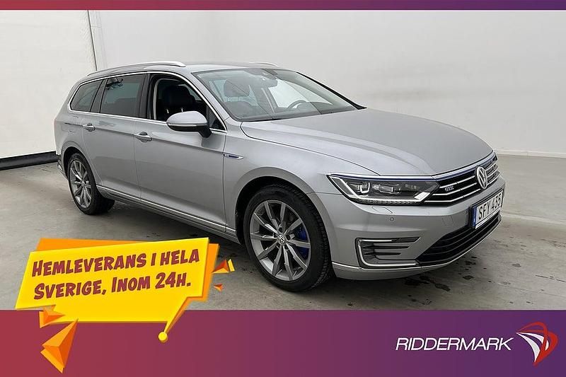 Begagnad VW Passat GTE 218 HK (160 kW) 2018 Silver Kombi