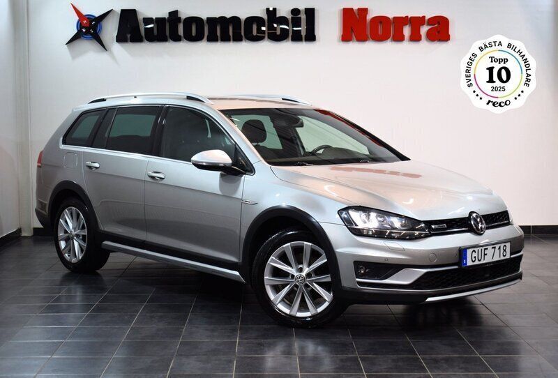 Silver Begagnad 2015 VW Golf Alltrack Kombi | 139 700 kr (Marknadspris) - Bild 1/3