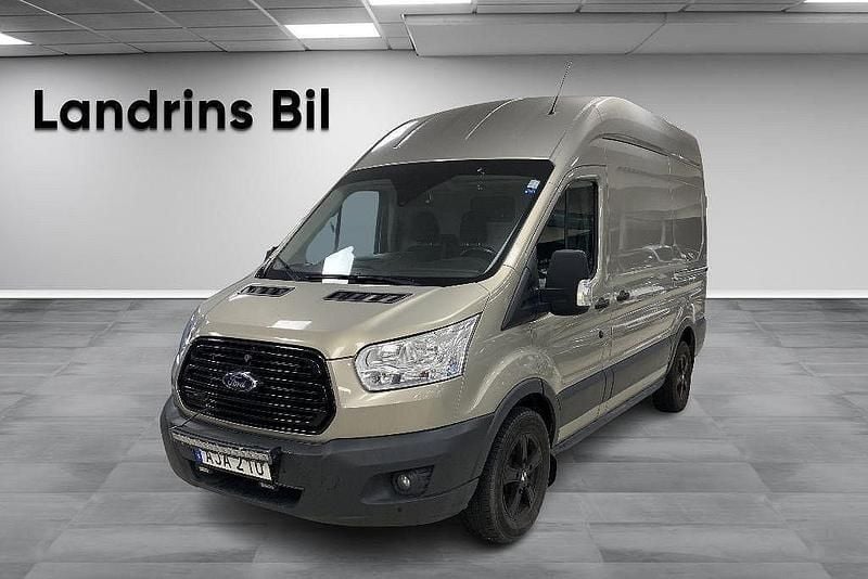 Grå (gråmetallic) Begagnad 2019 Ford Transit Van | 225 000 kr (Marknadspris) - Bild 1/4