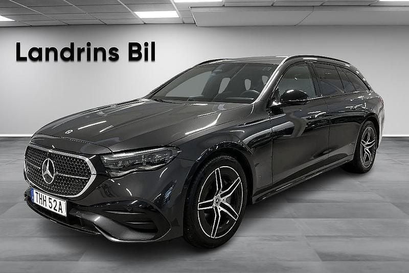 Begagnad Mercedes E220 AMG Line Premium 197 HK (144 kW) 2025 Grå Kombi