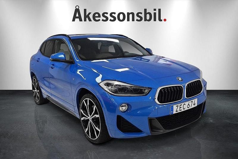 Blå Begagnad 2018 BMW X2 M Sport SUV | 249 000 kr (Lite dyr) - Bild 1/4